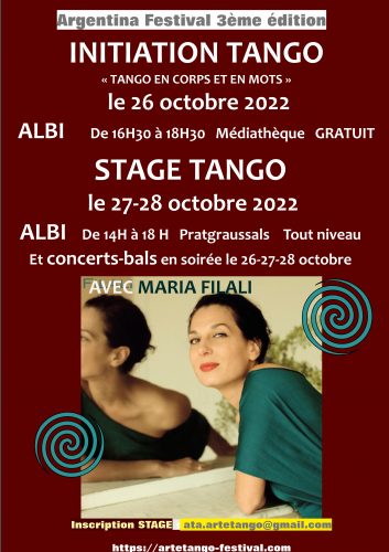 MARIA 2 Stage de Tango (Stage)