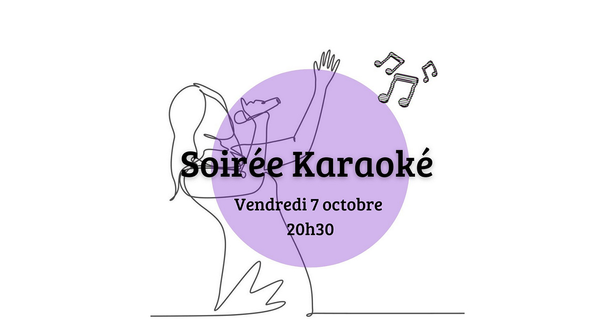 banniere karaoke Soirée Karaoké à Cartes sur Table (Musique)