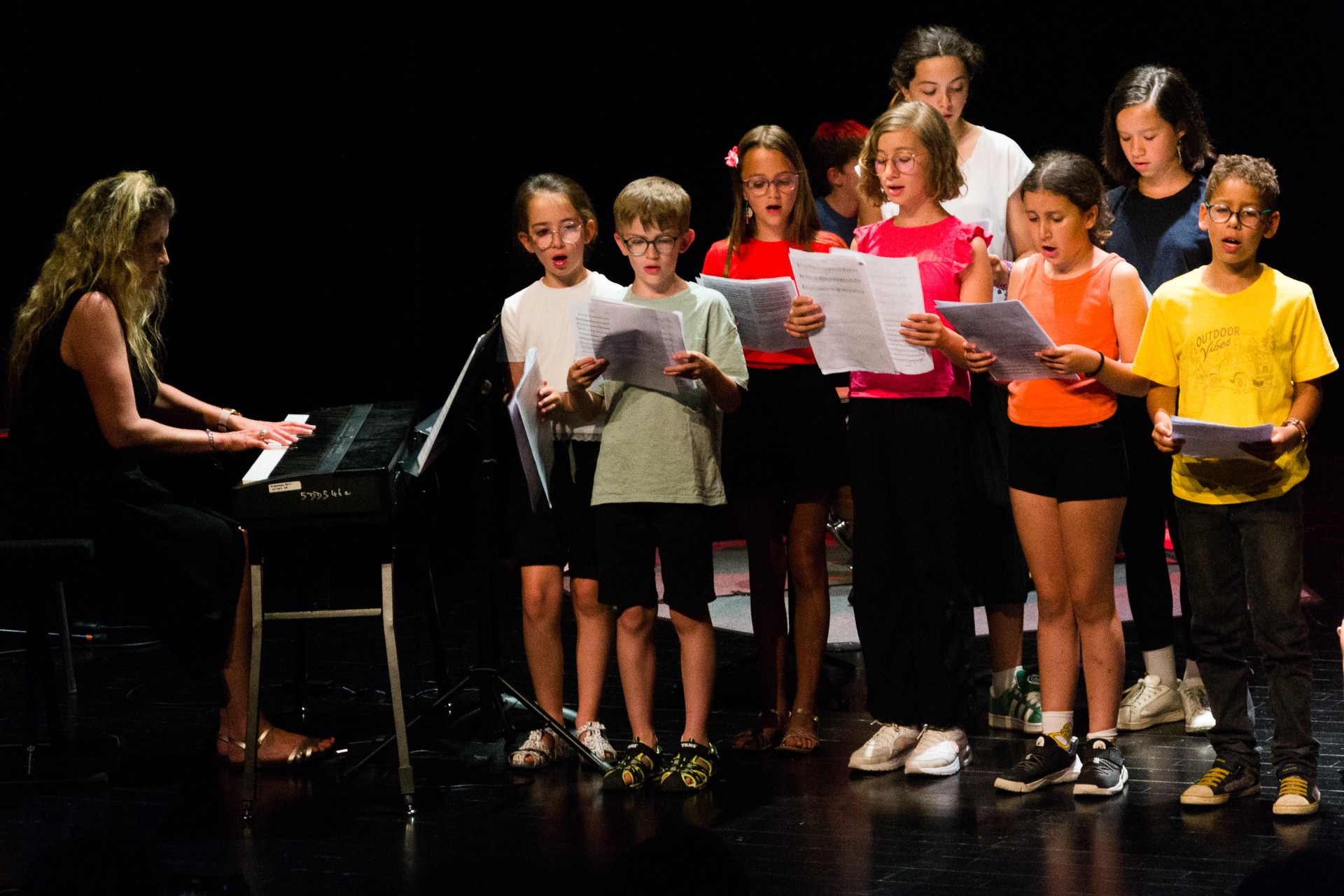 Photo classe de chorale du Conservatoire du Tarn