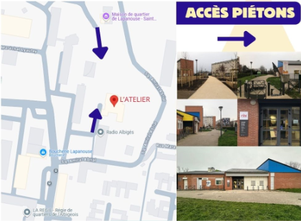 L'Atelier, espace social et culturel de Lapanouse Saint-Martin